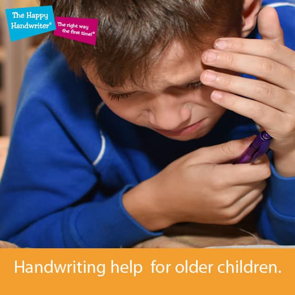 tips to help older kids with handwriting