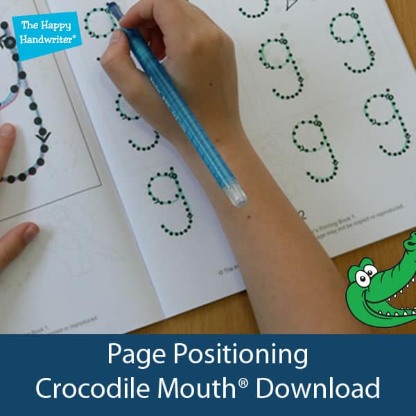 the-happy-handwriter-positioning-the-book-for-handwriting-crocodile-mouth-download Positioning the books for handwriting crocodile mounth