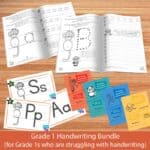 A Grade 1 handwriting teaching strategies and fine motor bundle to help you child master handwriting.